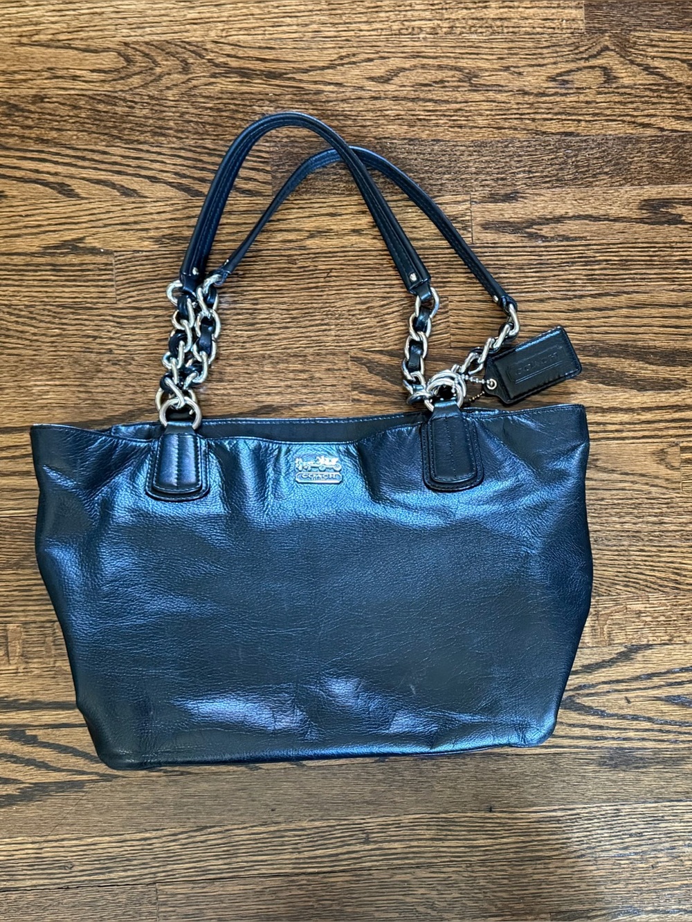 Coach Black Leather Purse